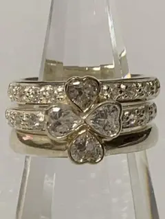 フォリフォリ★ silver925 クローバーリング♧ 13号
