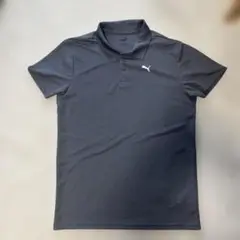 PUMA ダークグレー ポロシャツ