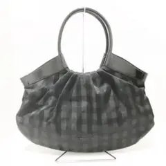 ✨美品✨ Agnes b レザー x ナイロン トートバッグ A4収納可