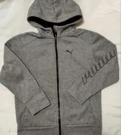 PUMA☆ジップアップパーカー　グレー　size 150cm