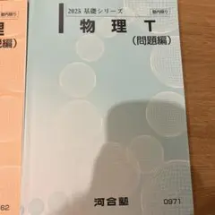 河合塾基礎シリーズ物理 T (問題編・解説編) セット