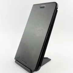 【残り3点】　iPhone6plus 手帳型 耐衝撃 ブラック 黒 シンプル