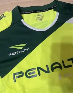 PENALTY サッカーシャツ グリーン/イエロー