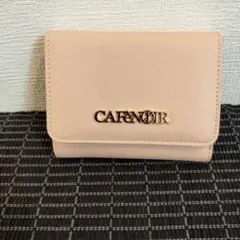 CAFÉ NOIR 三つ折り財布 ピンクベージュ