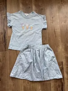 a.v.v Tシャツとスカート　120サイズ