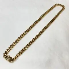 SLEEK/スリーク ステンレススチール 喜平 ネックレス ゴールド C609
