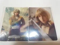 ミュージカル進撃の巨人 進撃ミュ クリアカード アルミン・アルレレト 小西詠斗