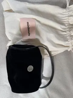 minimute ベロアミニバッグ