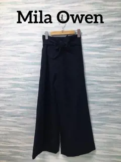 Mila Owen⭐ガウチョパンツ ミラ オーウェン Mila Owen ビッグバックルガウチョパンツ （BEG
