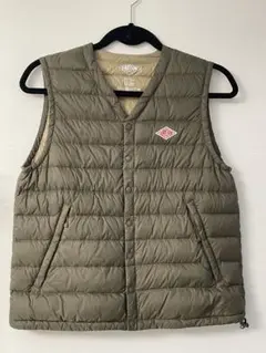 DANTON ダントンクルーネックダウンベスト 36