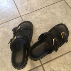 ZARA 黒 サンダル 36サイズ 23 〜24センチ