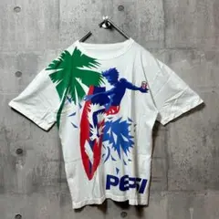 ⭐️90s⭐️ レトロPOP♪ペプシ サーフライダーTEE XL