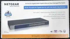 NETGEAR XS724EM 10Gx24ポートスイッチ 新品未開封