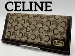 CELINE セリーヌ 長財布 Cマカダム お札 カード おしゃれ