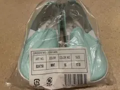 新品未使用　ヒラキ　B24750 ミント スリッポン 17.0cm