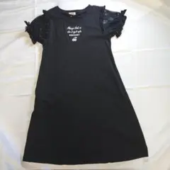 山の日セール　美品☆PINKHUNT ブラック ワンピース M　150