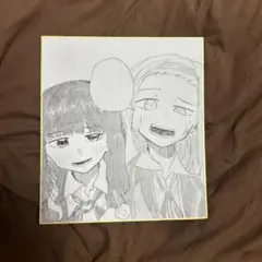 タコピーの原罪　久世しずか　タコピー　手描きイラスト　色紙
