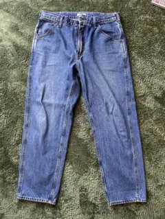ユニクロ　ワイドデニム　ストリート　古着　オシャレ