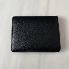 レザー名刺入れ 黒
