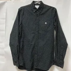 AZULドット柄 長袖シャツ (L)