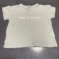 コムサ　薄水色Tシャツ90