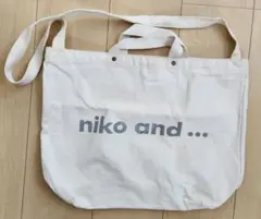 ニコアンド　トートバッグ