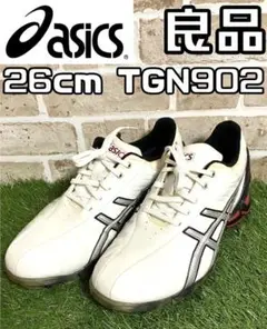 asics アシックス　GELACE PRO サイバー　シルバー　TGN902 ASICS アシックス ゴルフシューズ シルバー×グリーン TGN902