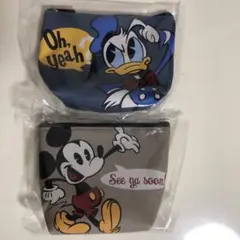 ミッキー&ドナルド　デイリーポーチ　ディズニー　新品　未開封　ミッキー　ドナルド