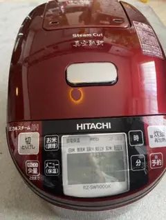HITACHI 圧力IH炊飯器 RZ-SW1000K 赤 日立 圧力&スチーム 真空熱封 RZ-SW1000K 価格比較 - 価格.com