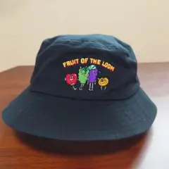 FRUIT OF THE LOOM キッズ　バケハ　ブラック