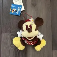 ディズニー ミニーマウス ぬいぐるみ キーホルダー