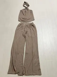 Y2Kファッション❗️美品◾️EGOIST◾️テロっと素材♪セットアップ/M(F)エゴ