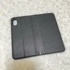 手帳型ケース ブラック 縦約14cm×横約6.7cm
