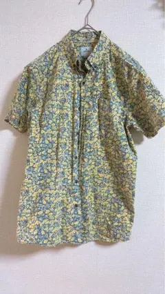 【美品】Rip Curl リップカール 半袖シャツ S 花柄 リゾート感◎