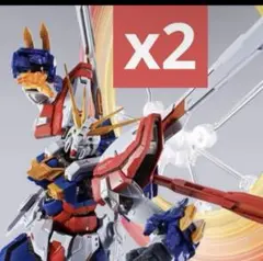 METAL BUILD ゴッドガンダム＆ゴッドガンダム弐メタルビルド　2個セット
