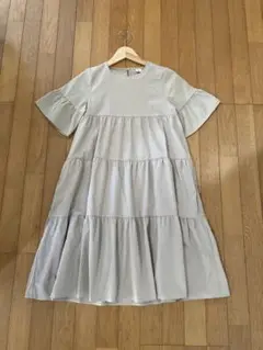 新品。デビロック☆ティアードワンピース。