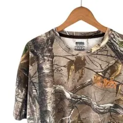 Real tree リアルツリー カモフラージュ 迷彩 ミリタリー 柄 Tシャツ