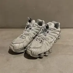 Nike shox TL ショックス wm27.5cm ホワイト×シルバー