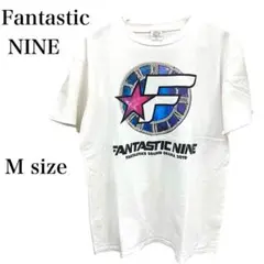 【美品】Fantastic Nine Tシャツ M 2019プリント ホワイト