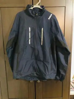 美品　Reebok ネイビー ウインドブレーカー