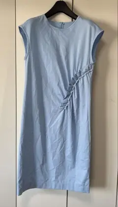 最終価格！シューソネット❤︎フリルが可愛い水色ワンピ⭐︎超美品！