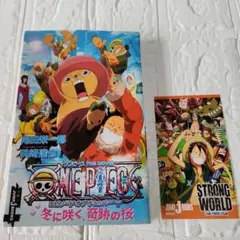 ワンピース/エピソードオブチョッパー　+冬に咲く、奇跡の桜　小説　しおりカード