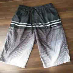 CONVERSE 水着インナー付き 男の子用 グレー/ブラック160センチ