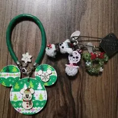 ディズニークリスマスバッグチャーム
