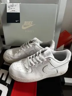NIKE FORCE 1 ホワイト エアフォース　ワン　21 21㎝