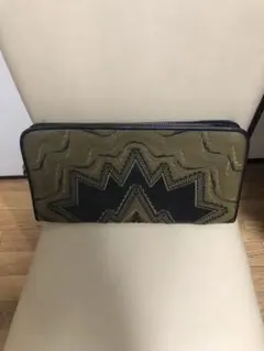 エトロ　レザー　クラッチバッグ