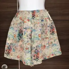 【新品】 カージュ　キュロットパンツ　上品