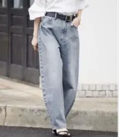 SLOBE IENA コクーンシルエットデニム 36