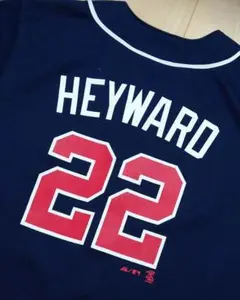 ボブルヘッド Jason Heyward ジェイソンヘイワード　缶バッジ付き ボブルヘッド Jason Heyward ジェイソンヘイワード 缶バッジ付き