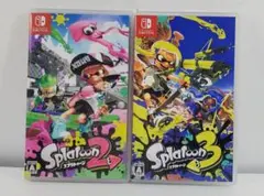 C6　Nintendo　Switch　ソフト　Splatoon2・3　2本セット